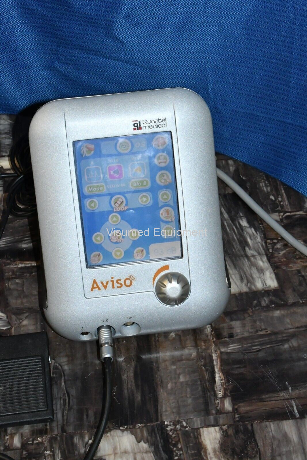 Refurbished Quantel Medical Aviso B scan Ultrasound complete offered by Visumed Equipment