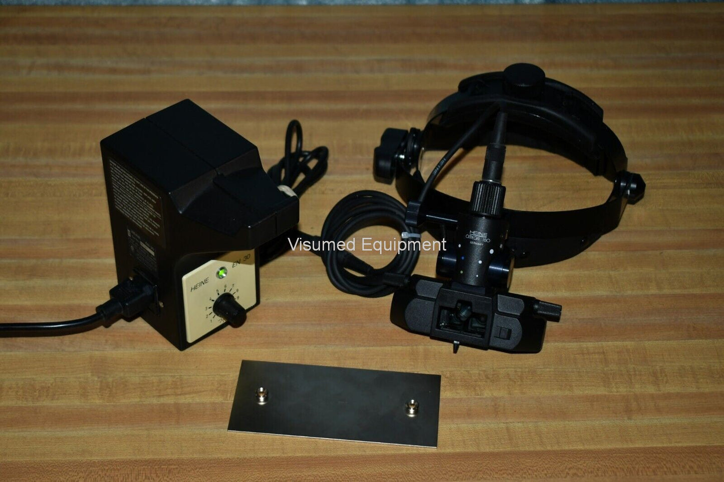 Refurbished Heine Omega 180 Wired BIO Binocular Indirect Ophthalmoscope with EN-30 power offered by Visumed Equipment