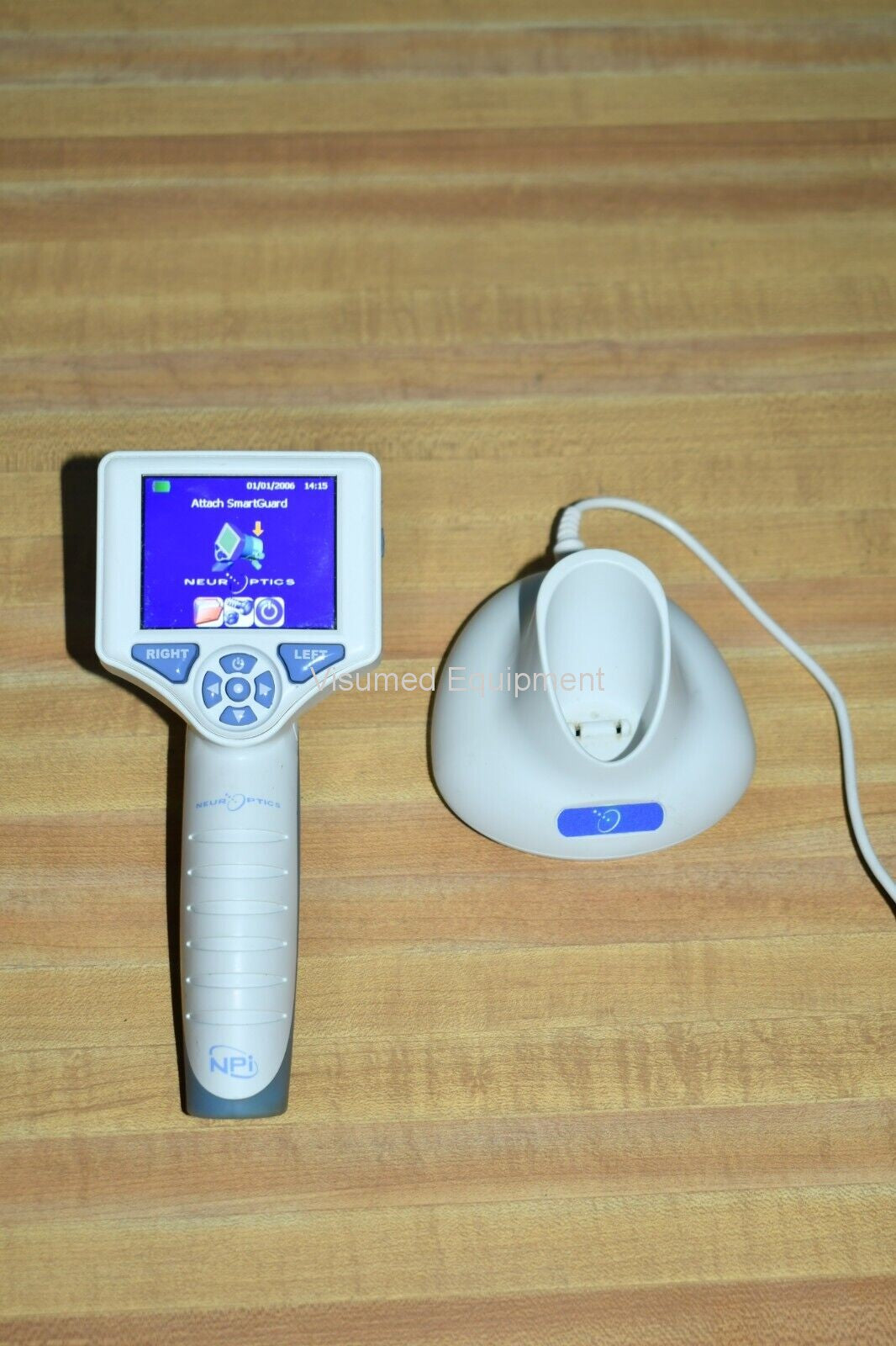 Refurbished NEUROPTICS NPI-200 infrared PUPILLOMETER Pupil offered by Visumed Equipment