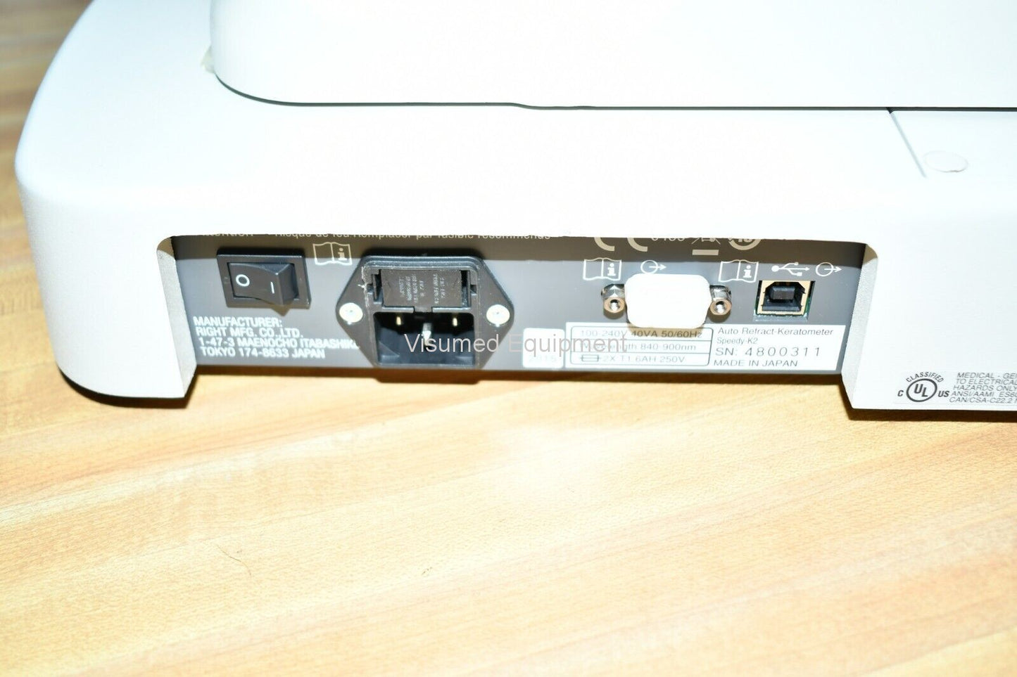 Refurbished Righton Speedy-K 2 Autorefractor Keratometer in Excellent Condition offered by Visumed Equipment