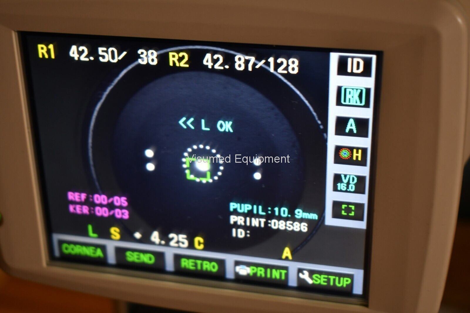 Refurbished Righton Speedy-K 2 Autorefractor Keratometer in Excellent Condition offered by Visumed Equipment