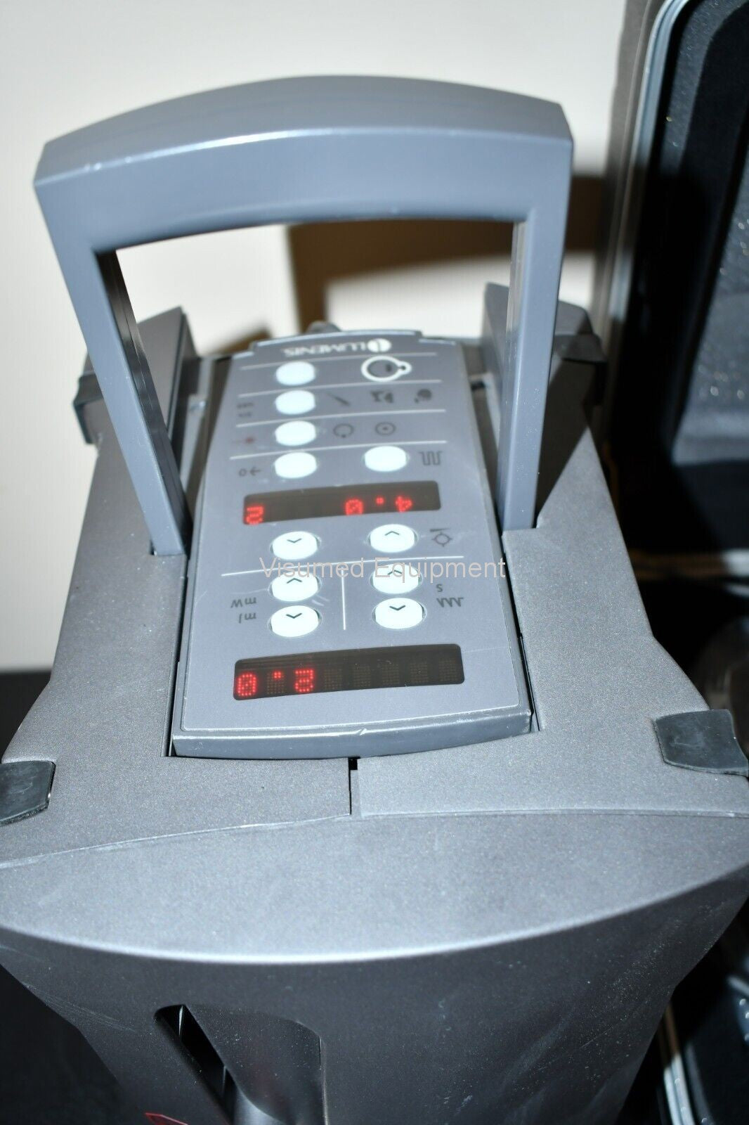 Refurbished Lumenis Selecta II SLT laser with Haag Streit Slit Lamp Attachment offered by Visumed Equipment