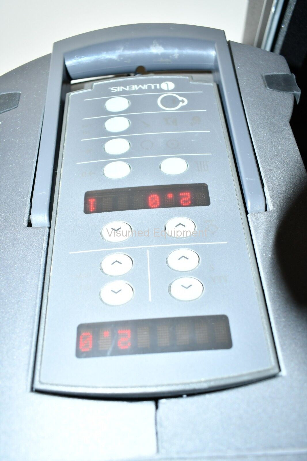 Refurbished Lumenis Selecta II SLT laser with Haag Streit Slit Lamp Attachment offered by Visumed Equipment