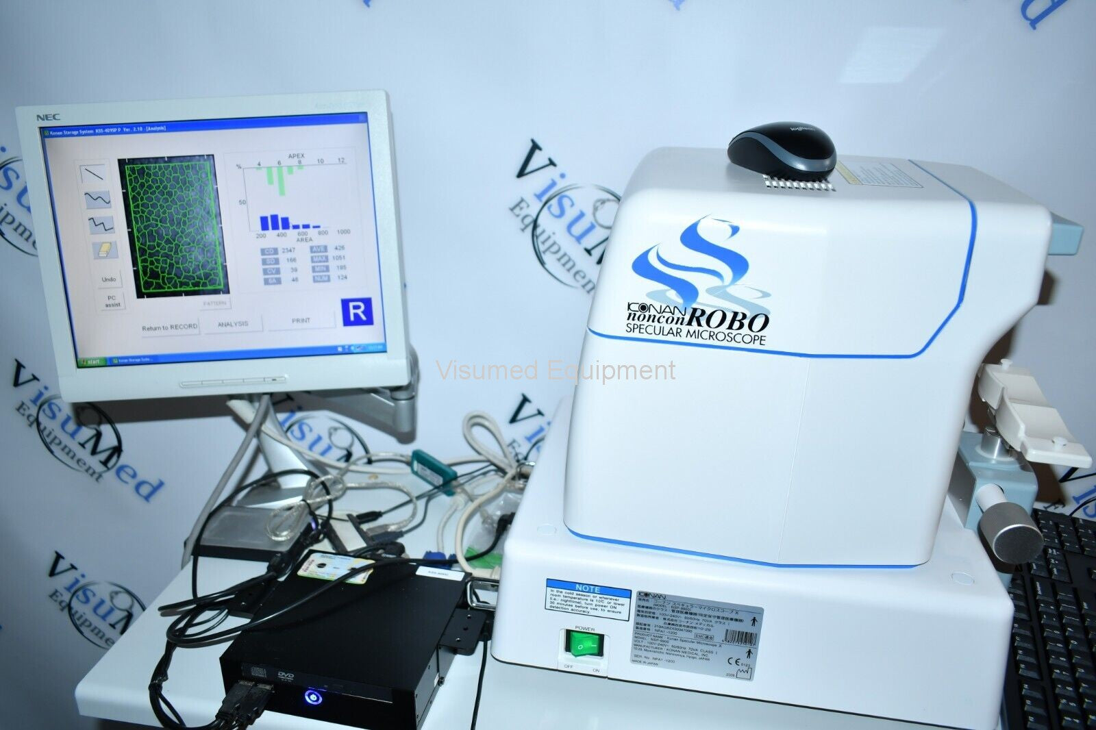 Refurbished Konan Specular microscope offered by Visumed Equipment