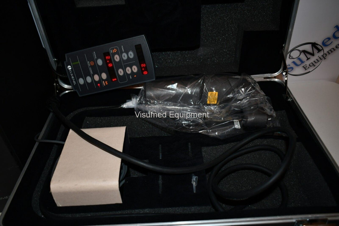 Refurbished Lumenis Selecta II SLT laser with Haag Streit Slit Lamp Attachment offered by Visumed Equipment