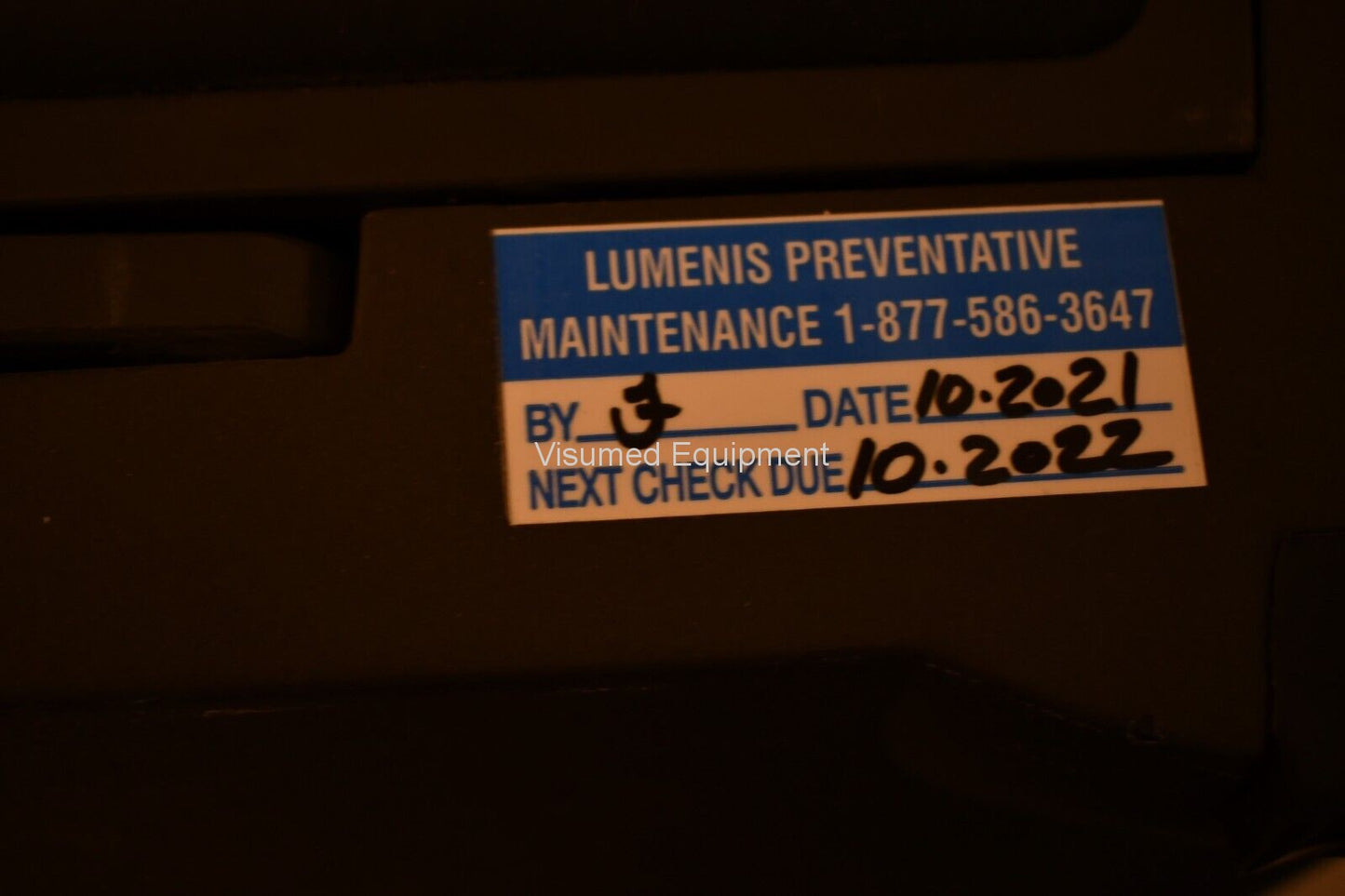 Refurbished Lumenis Selecta II SLT laser with Haag Streit Slit Lamp Attachment offered by Visumed Equipment