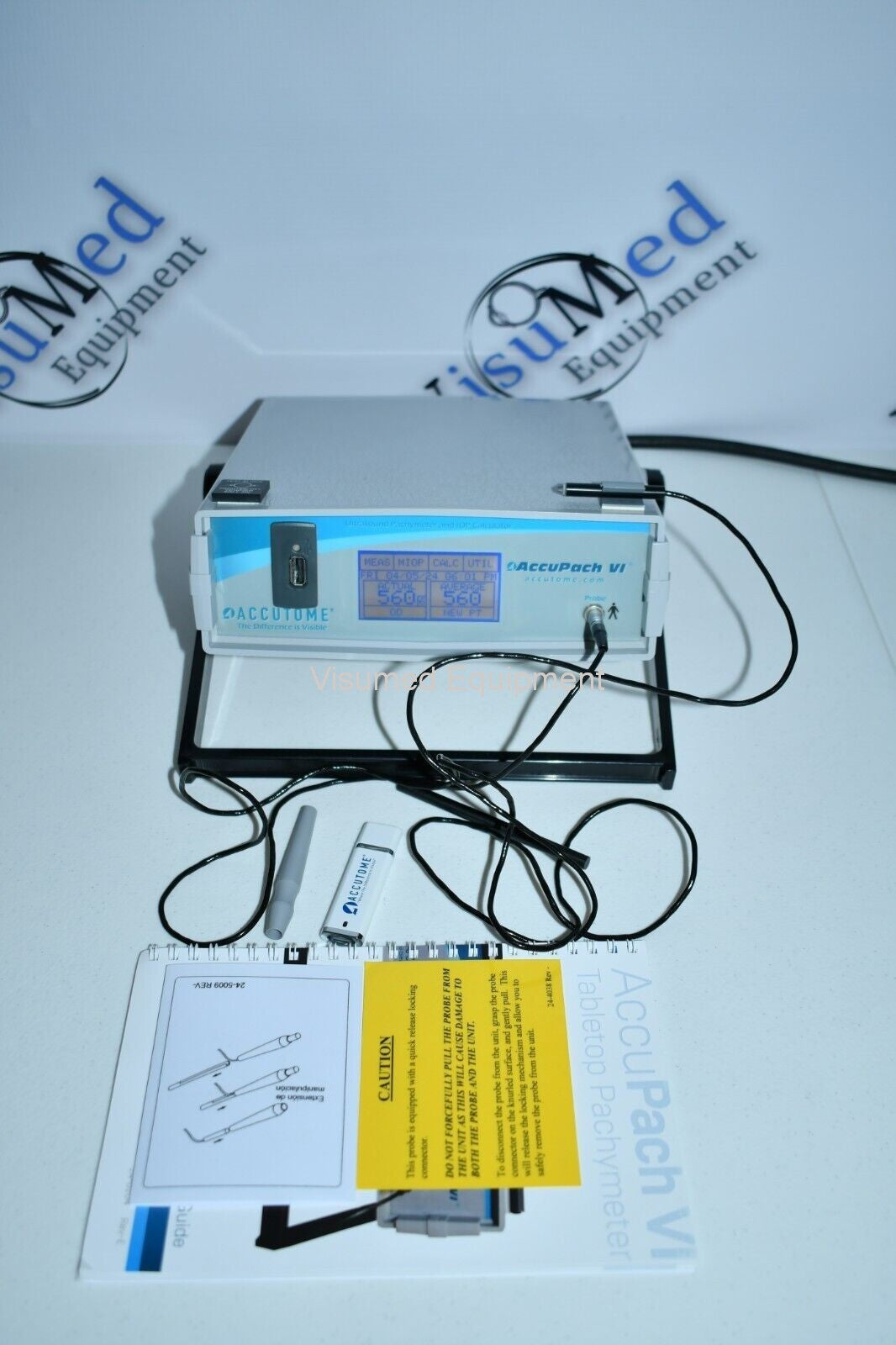 Refurbished Accutome AccuPach VI Ultrasound Pachymeter offered by Visumed Equipment