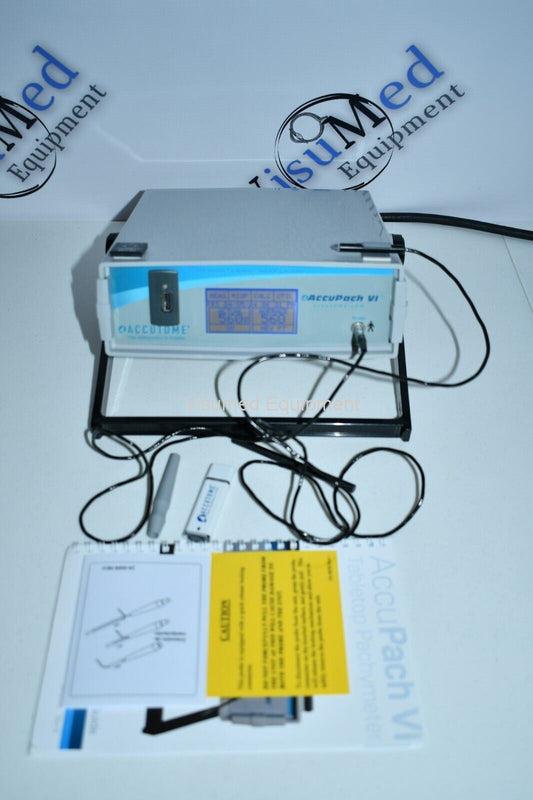 Refurbished Accutome AccuPach VI Ultrasound Pachymeter offered by Visumed Equipment