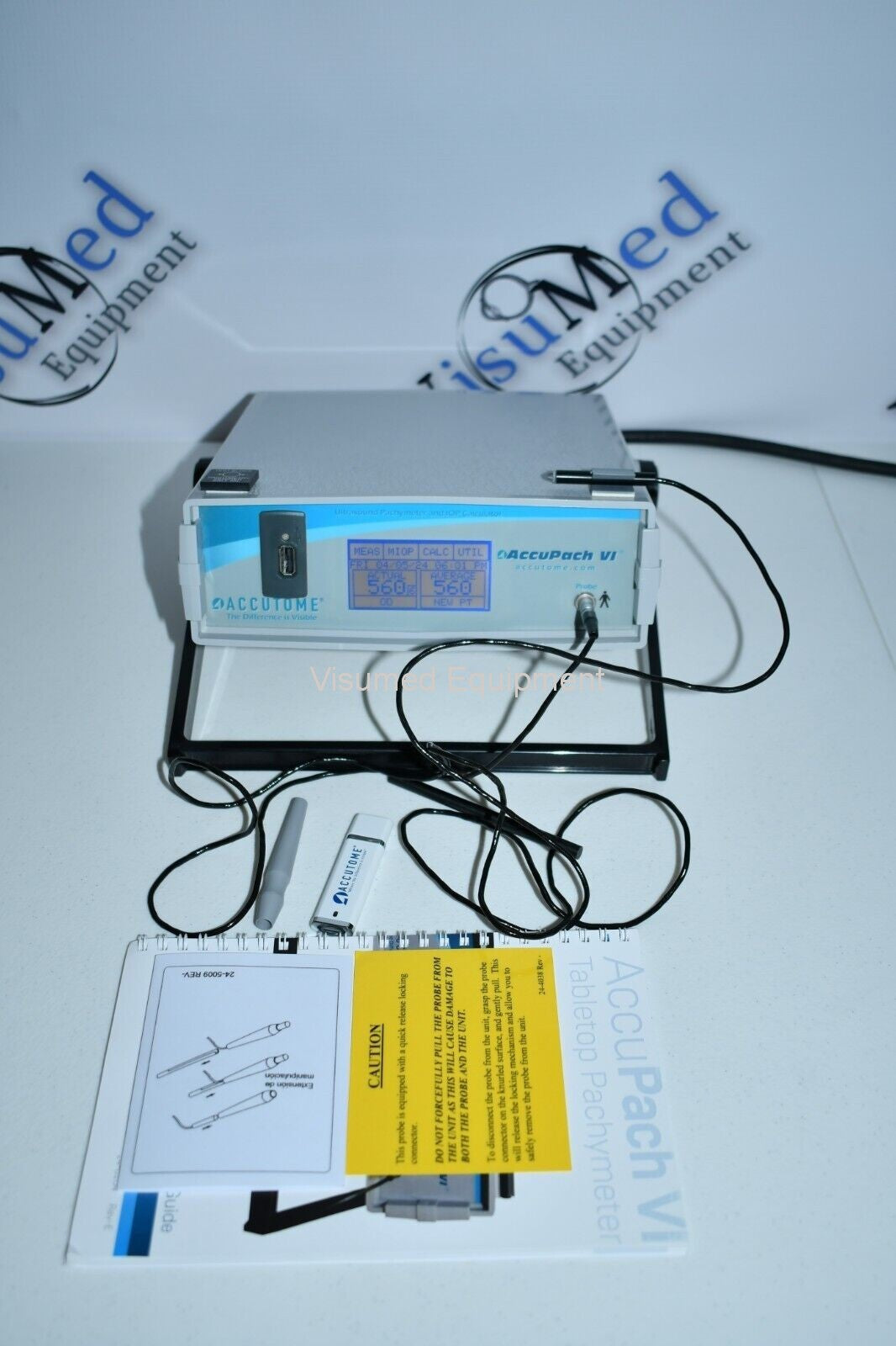 Refurbished Accutome AccuPach VI Ultrasound Pachymeter offered by Visumed Equipment
