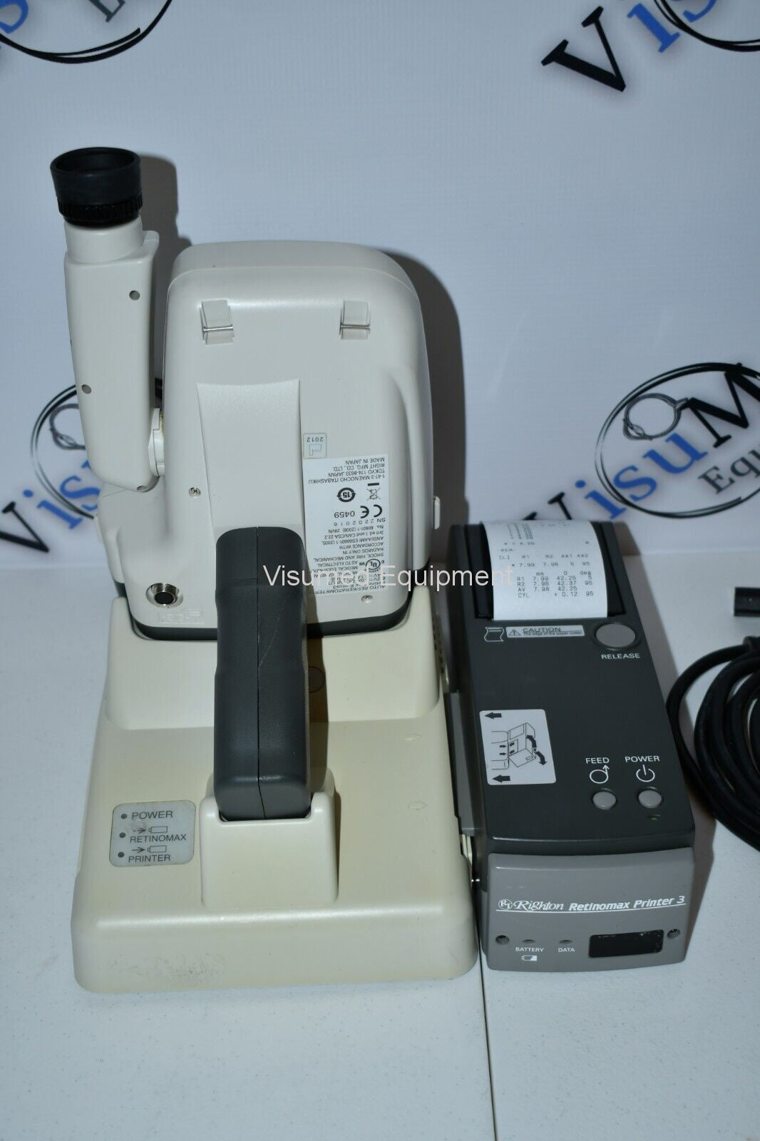 Refurbished Righton Retinomax 3 plus K Handheld Autorefractor autokeratometer offered by Visumed Equipment