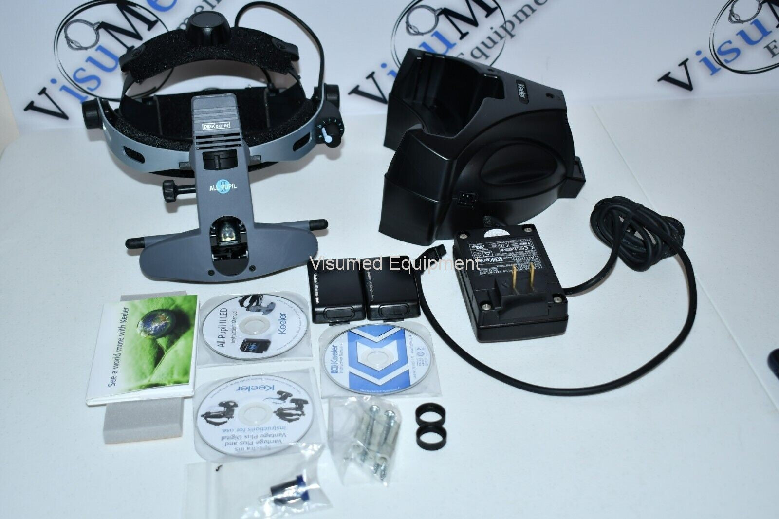 Refurbished Keeler All pupil II LED slimline wireless indirect ophthalmoscope offered by Visumed Equipment