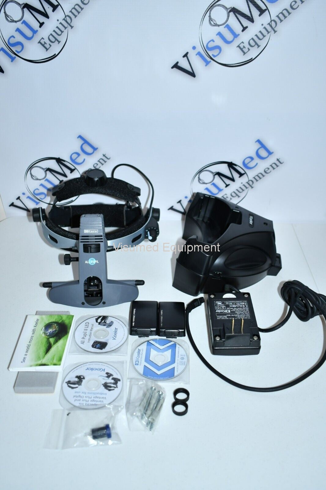 Refurbished Keeler All pupil II LED slimline wireless indirect ophthalmoscope offered by Visumed Equipment