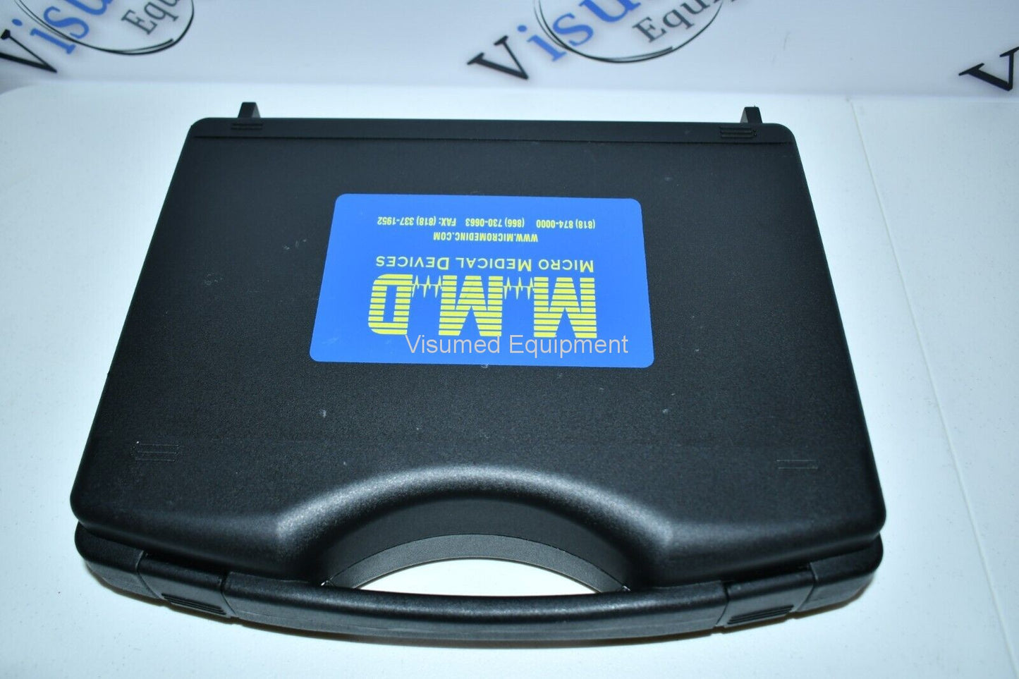 Refurbished MicroMedical Device MMD portable Ascan utrasonic biometer offered by Visumed Equipment