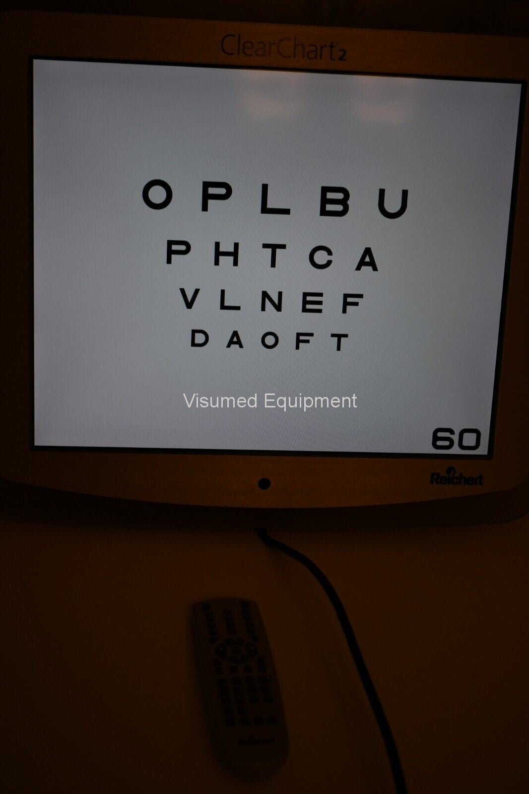 Refurbished Reichert Clear Chart 2 Digital Acuity System offered by Visumed Equipment