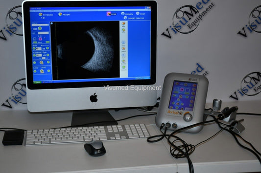 Refurbished Quantel Aviso S Diagnostic Ascan and Bscan Ophthalmic ultrasound offered by Visumed Equipment