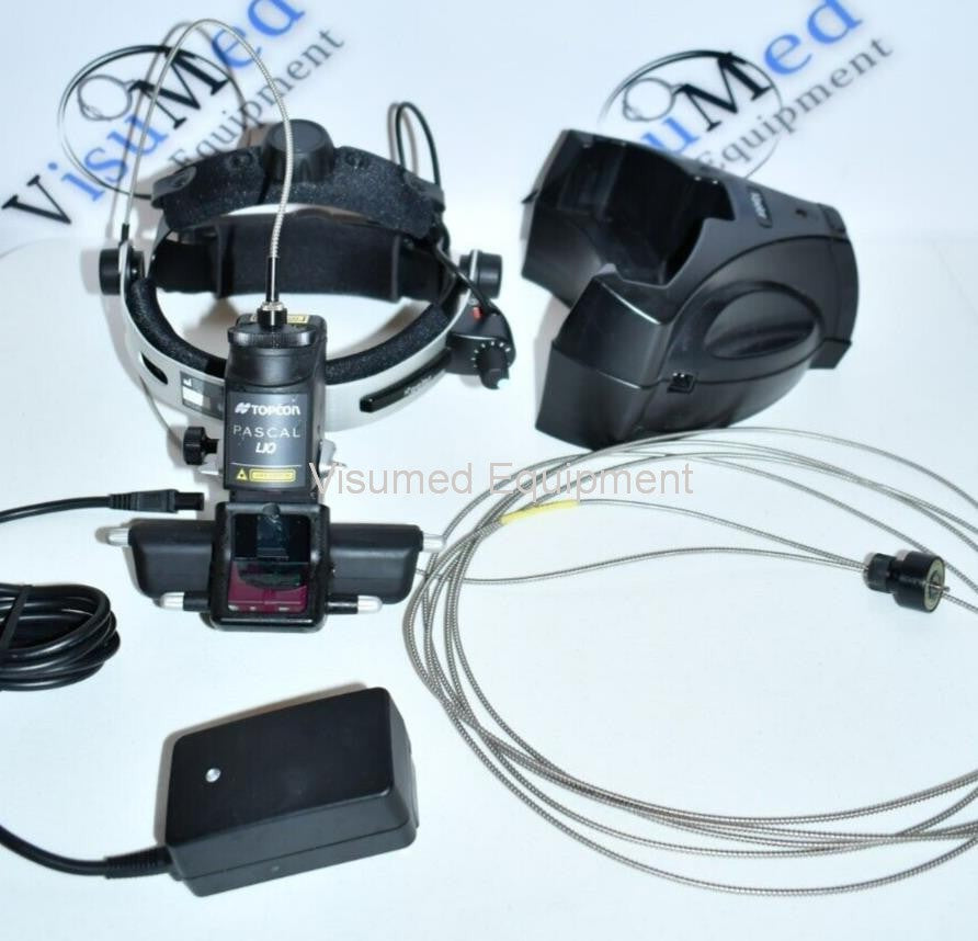 Refurbished Topcon Pascal LIO 577 yellow laser ophthalmoscope offered by Visumed Equipment