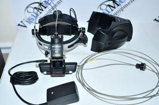Refurbished Topcon Pascal LIO 577 yellow laser ophthalmoscope offered by Visumed Equipment