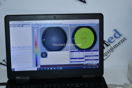Refurbished Optikon Keratron scout 2000 USB portable Topographer with new battery offered by Visumed Equipment