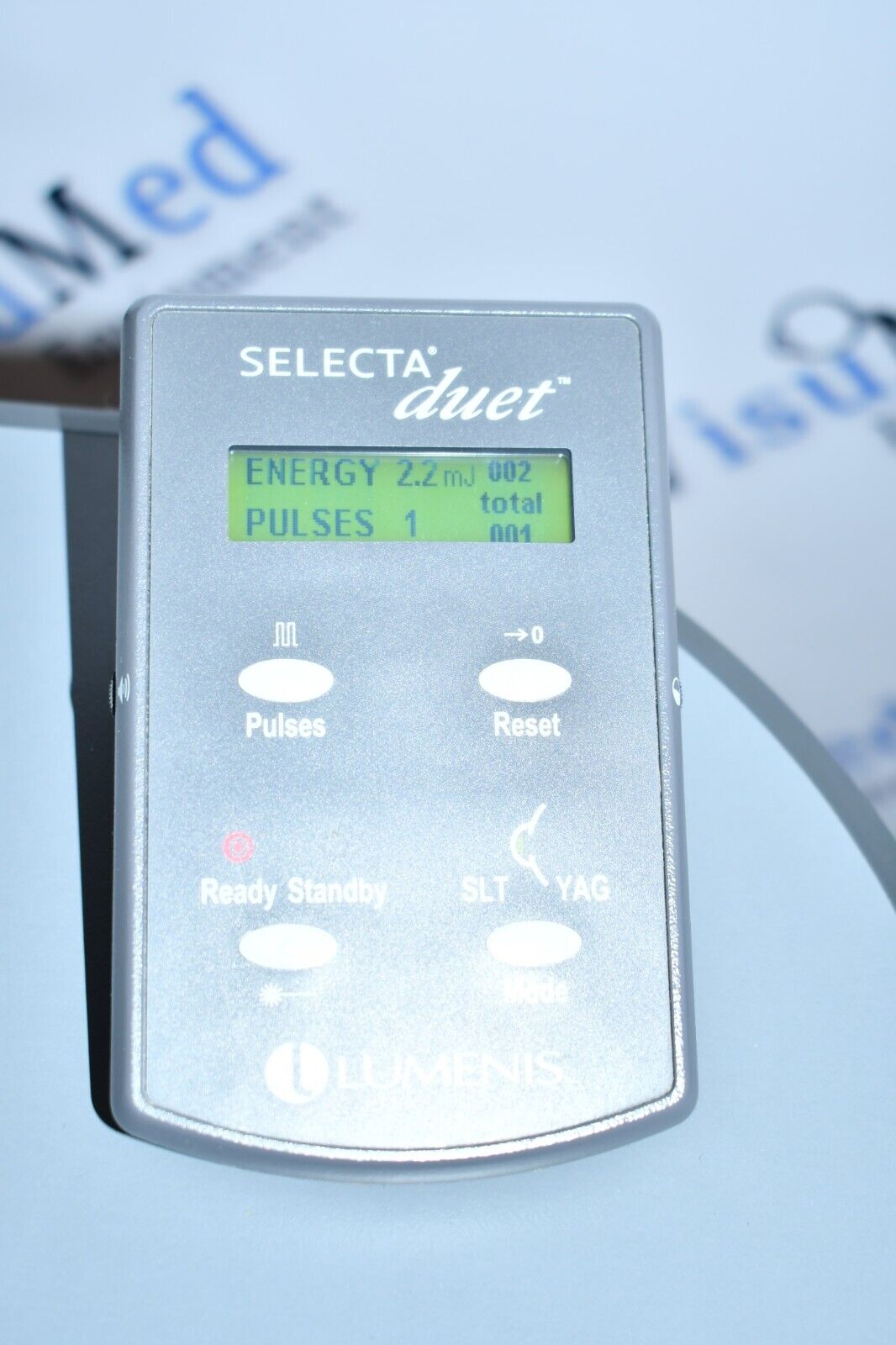 Refurbished Lumenis Selecta Duet YAG/SLT Ophthalmic Laser offered by Visumed Equipment