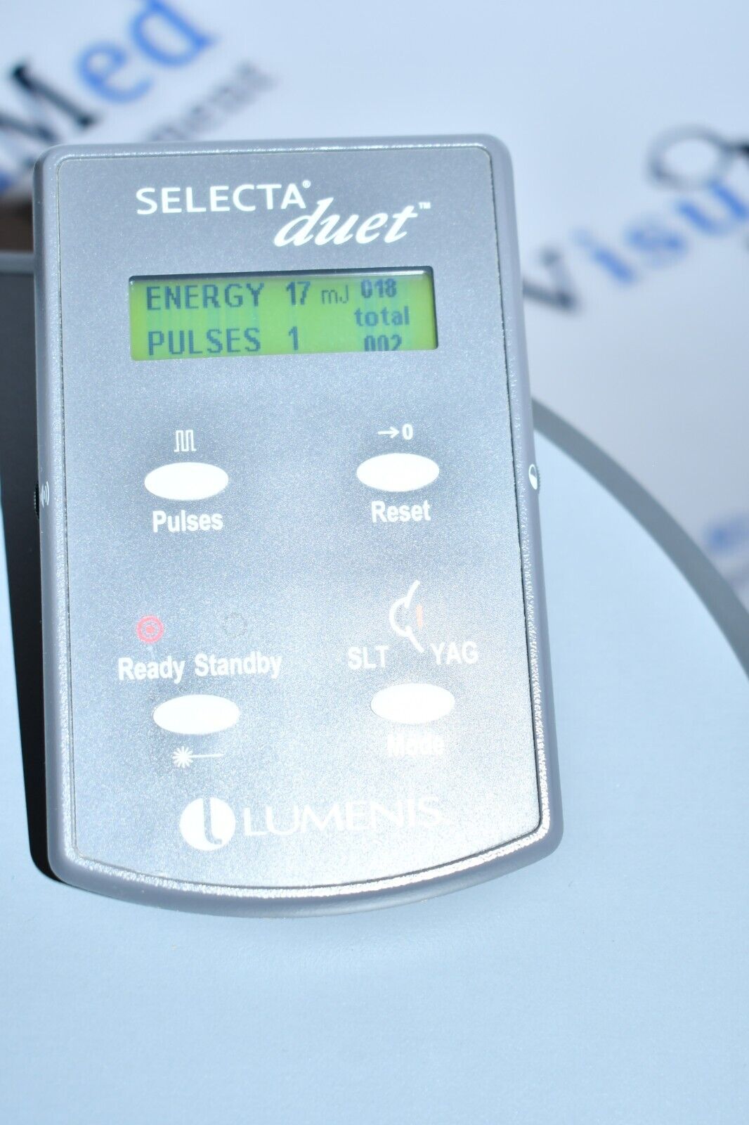 Refurbished Lumenis Selecta Duet YAG/SLT Ophthalmic Laser offered by Visumed Equipment
