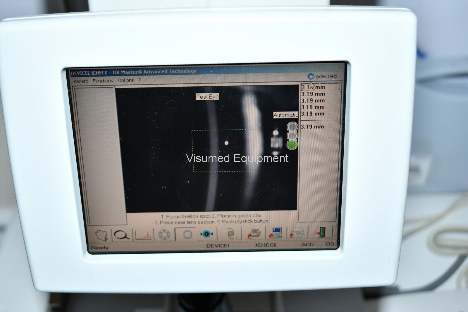 Refurbished Zeiss IOL Master 5.4.3 Optical Biometry offered by Visumed Equipment