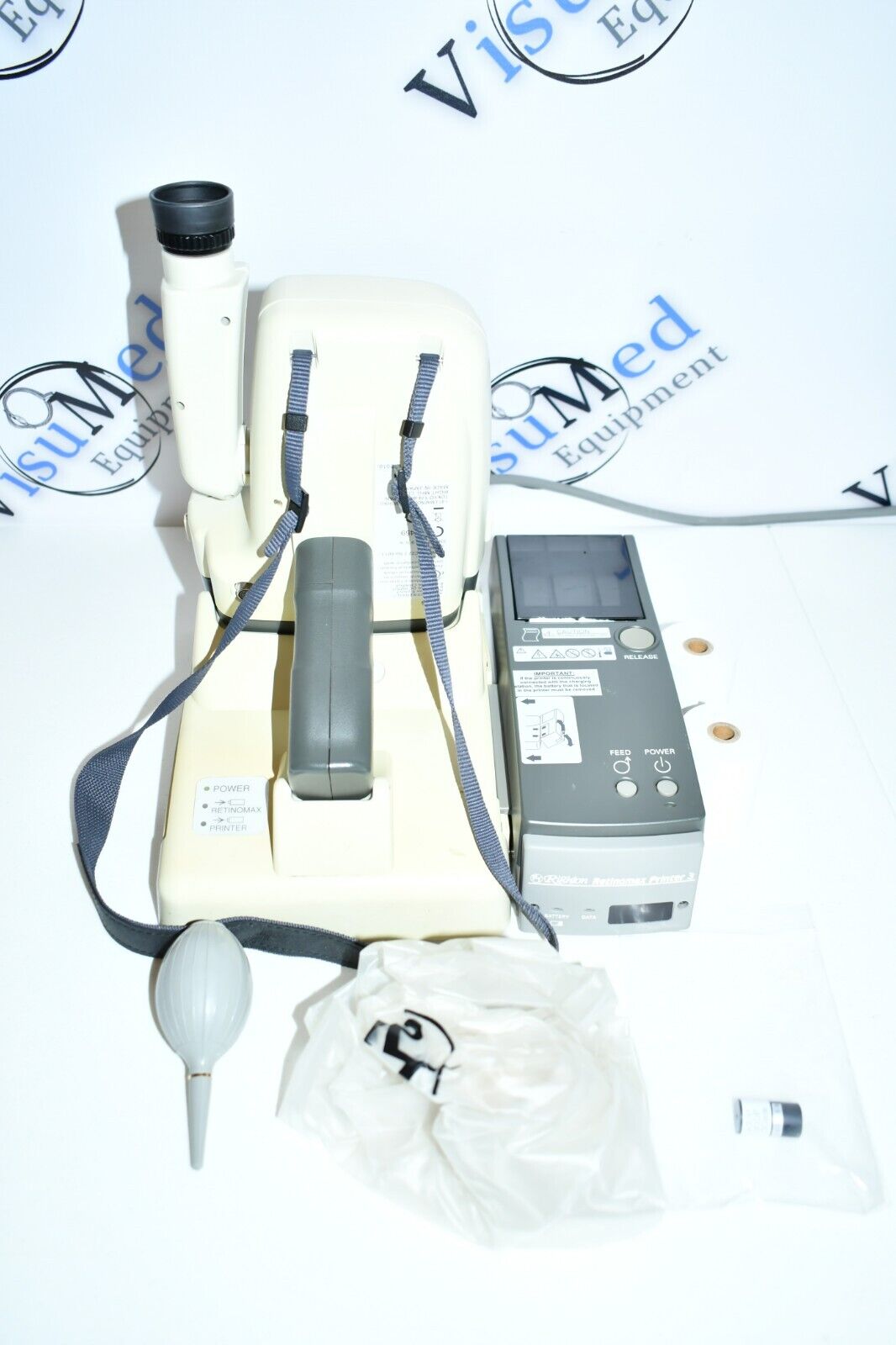 Refurbished Righton Retinomax 3 plus K Handheld Autorefractor keratometer in original box offered by Visumed Equipment