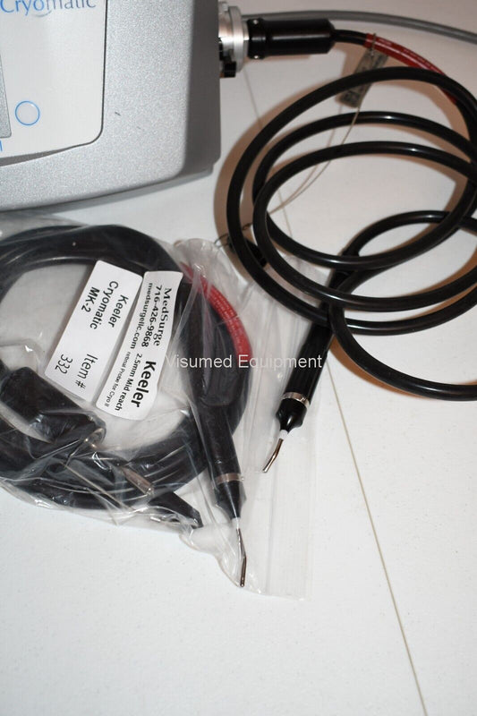 Refurbished Keeler Cryomatic MK II 2 Cryo complete with 2 retinal probes offered by Visumed Equipment