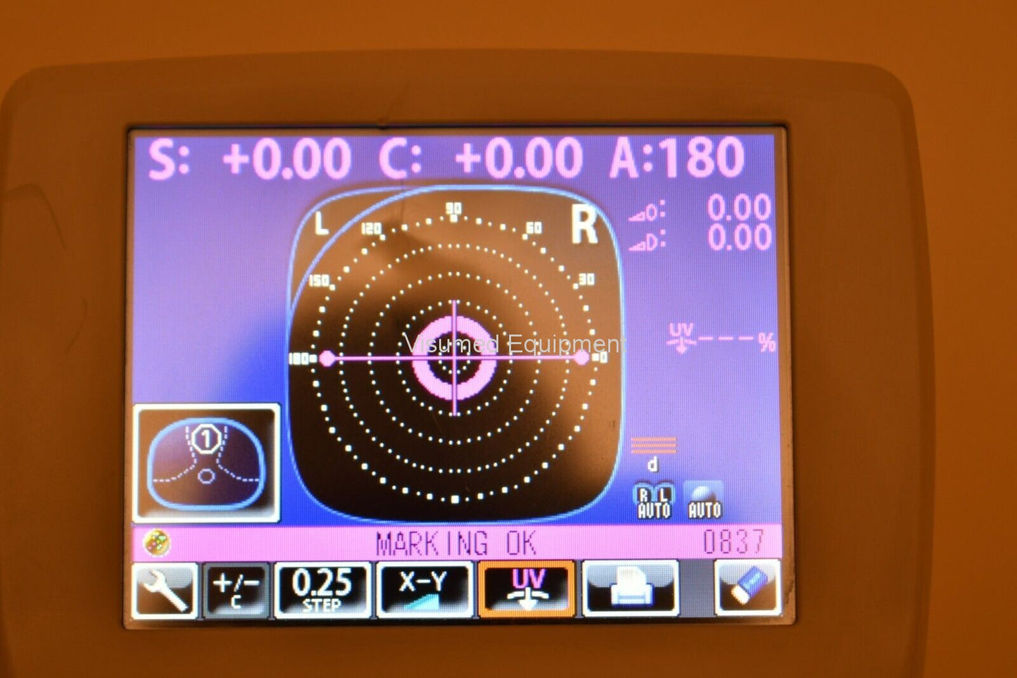 Refurbished Topcon CL-300 auto lensmeter lensometer offered by Visumed Equipment