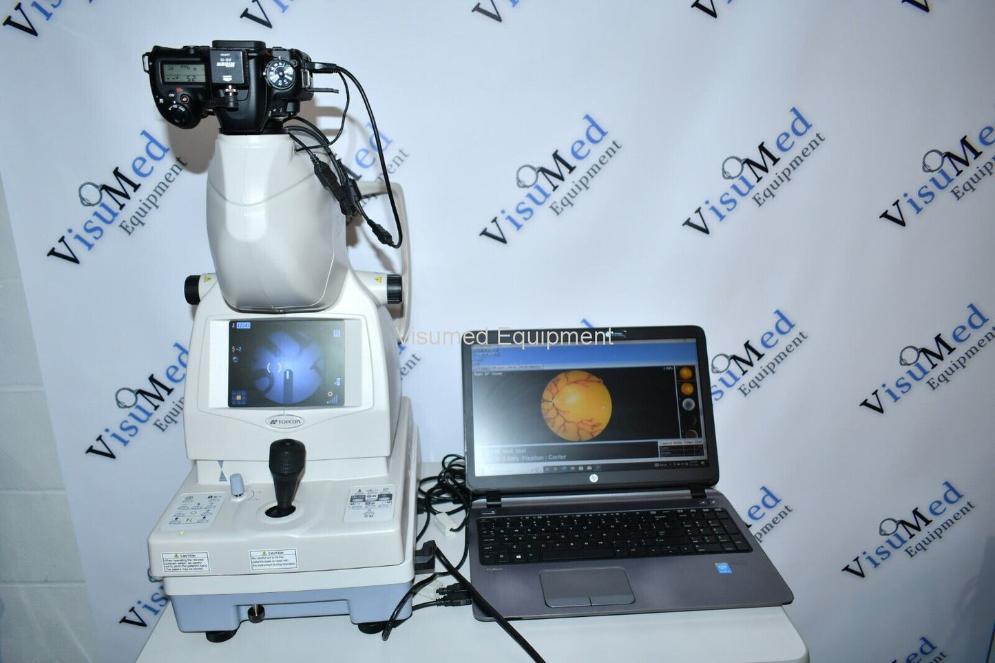 Refurbished Topcon TRC-NW8F Non-Myd Retinal Camera with Imagenet 5 Color/Red-Free/FA offered by Visumed Equipment
