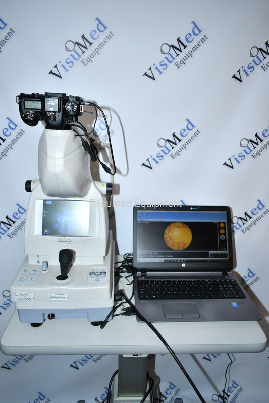 Refurbished Topcon TRC-NW8F Non-Myd Retinal Camera with Imagenet 5 Color/Red-Free/FA offered by Visumed Equipment