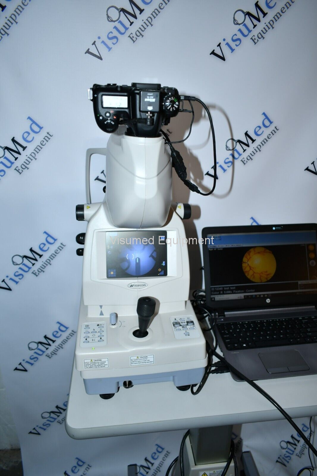 Refurbished Topcon TRC-NW8F Non-Myd Retinal Camera with Imagenet 5 Color/Red-Free/FA offered by Visumed Equipment