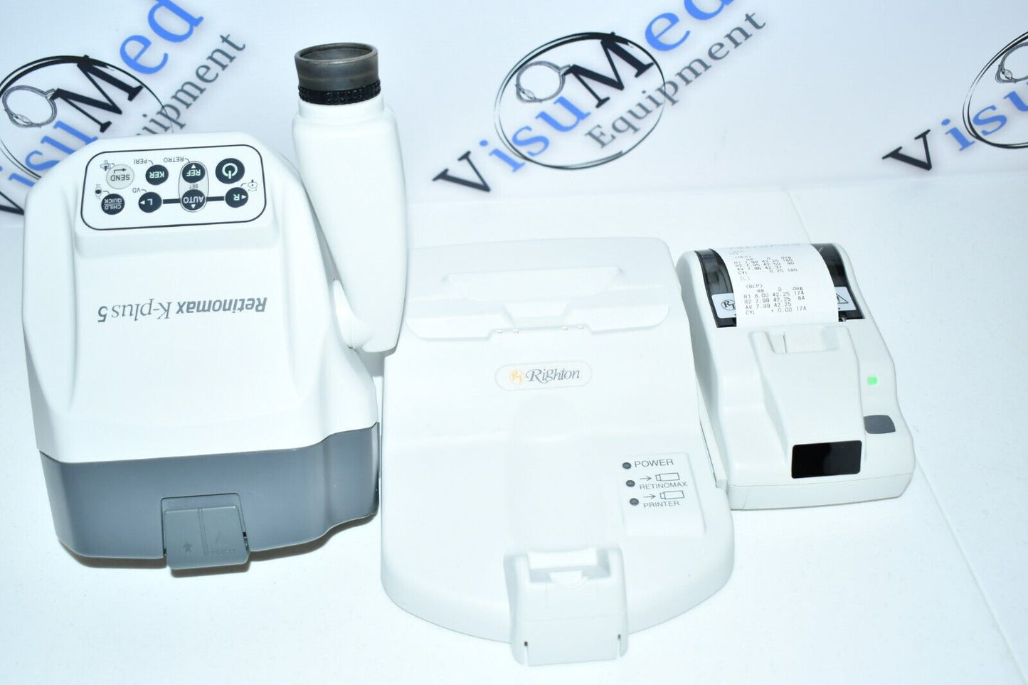 Refurbished Righton Retinomax 5 plus K autorefractor autokeratometer portable offered by Visumed Equipment