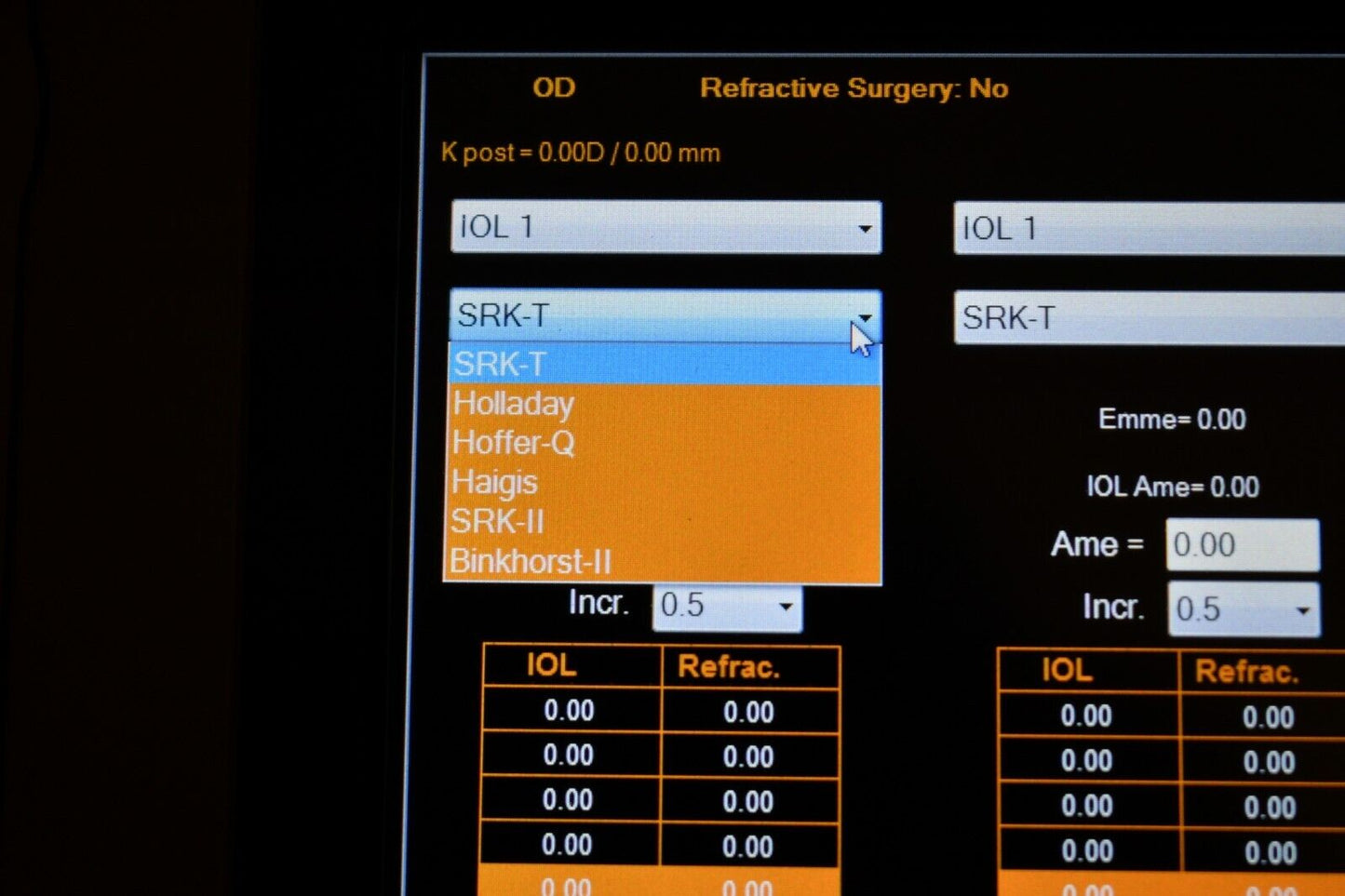 Refurbished Quantel compact touch ophthalmic A-scan B-scan ultrasound offered by Visumed Equipment