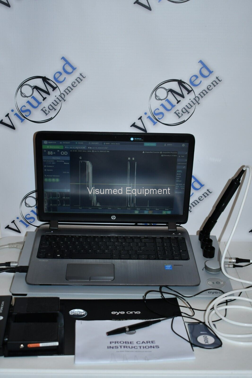 Refurbished Ellex Eye One Ultrasound B-scan A-scan offered by Visumed Equipment