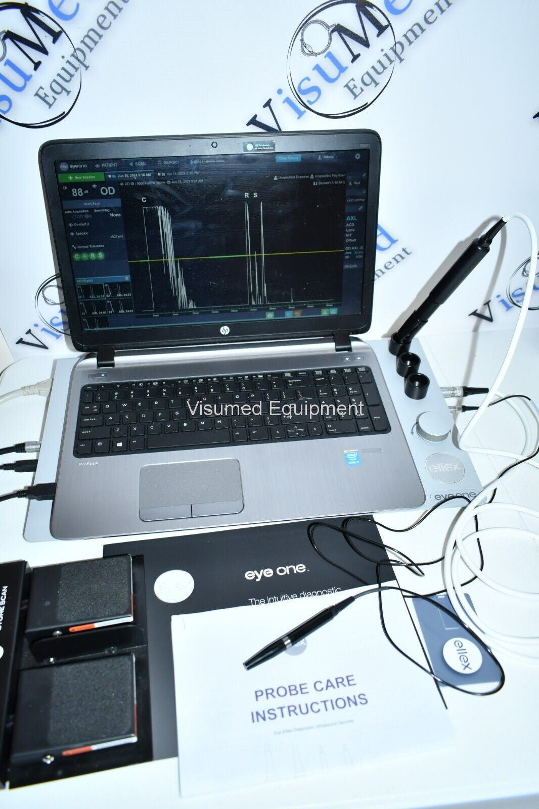 Refurbished Ellex Eye One Ultrasound B-scan A-scan offered by Visumed Equipment