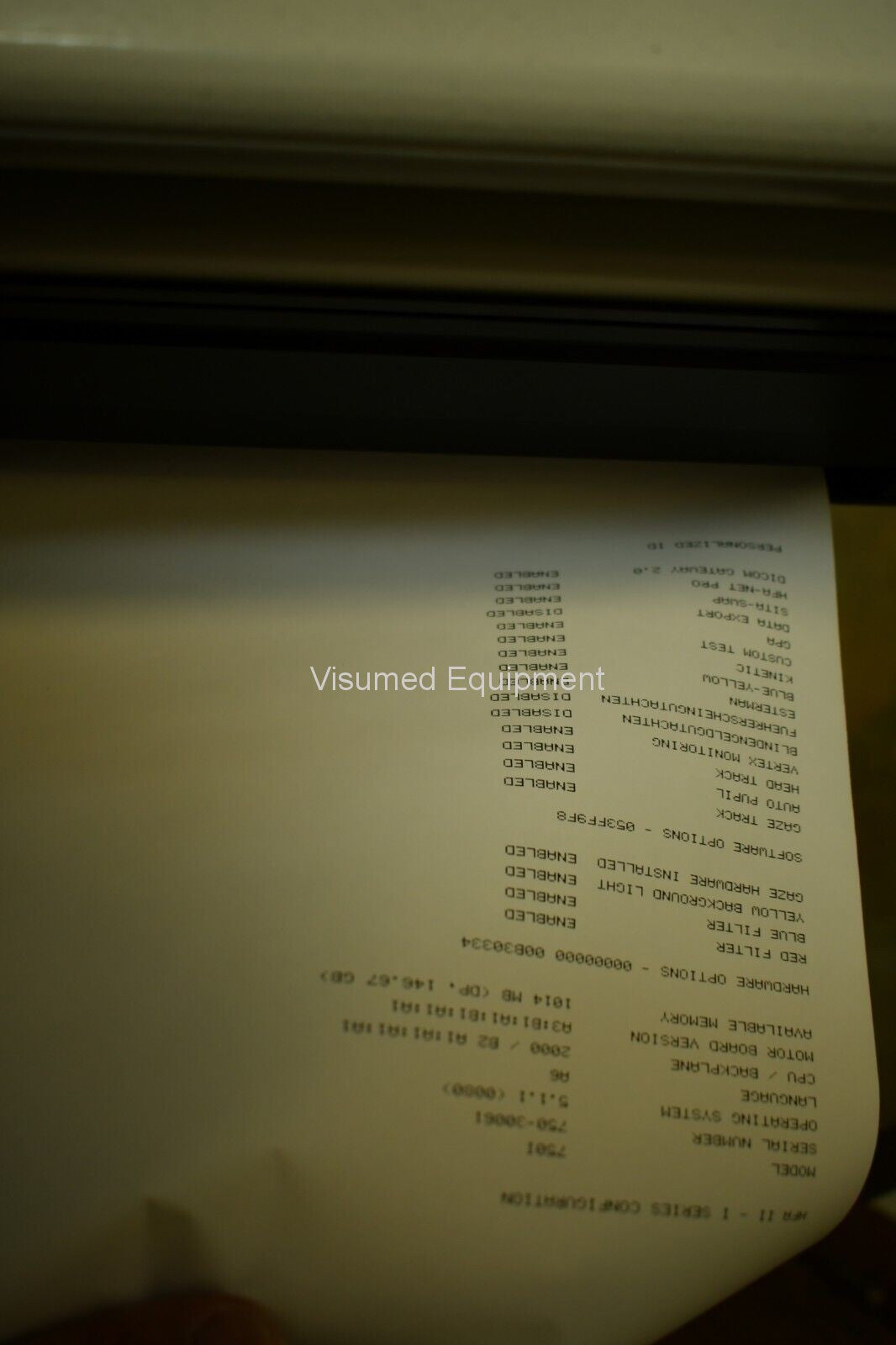 Refurbished Zeiss Humphrey 750i Visual field machine 5.1.1 Software Factory USB offered by Visumed Equipment