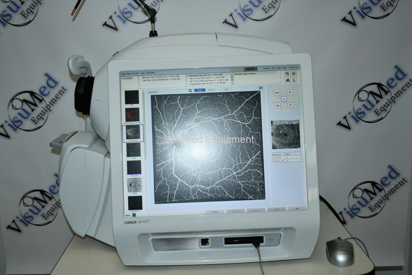 Refurbished Carl Zeiss Cirrus 5000 HD-OCT with AngioPlex OCTA Windows 10 offered by Visumed Equipment