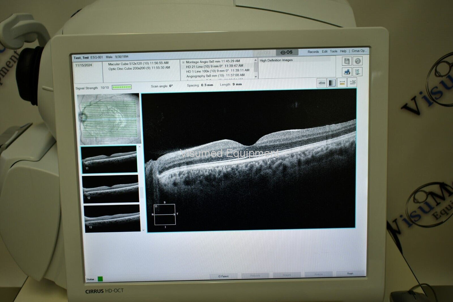 Refurbished Carl Zeiss Cirrus 5000 HD-OCT with AngioPlex OCTA Windows 10 offered by Visumed Equipment