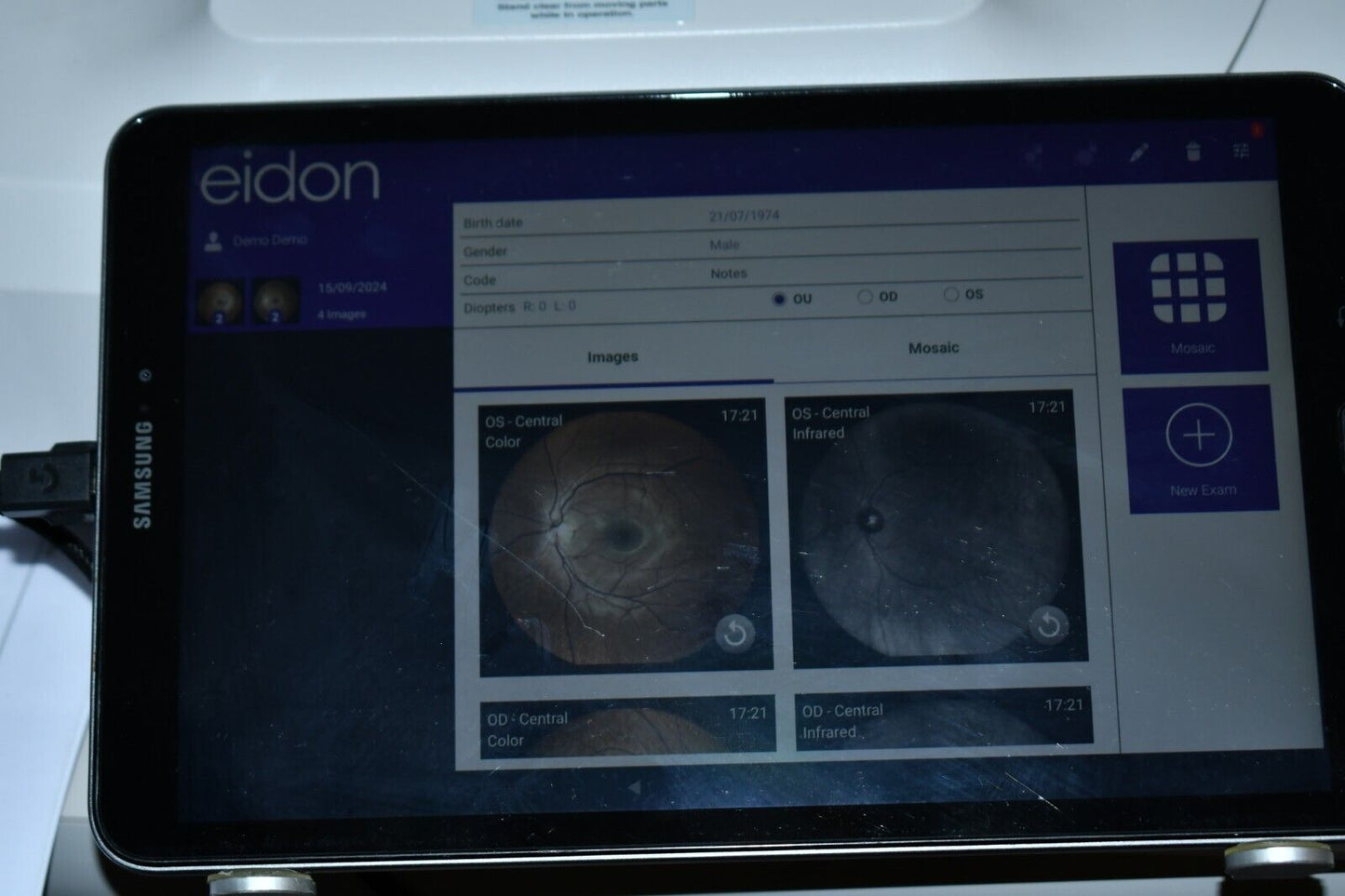 Refurbished iCare Centervue EIDON AF widefield TrueColor with Autofluorescence fundus Camera offered by Visumed Equipment