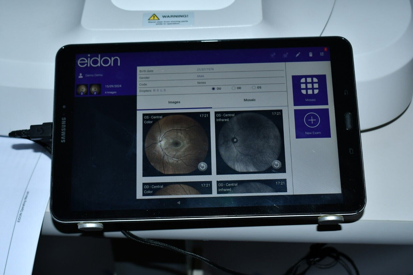 Refurbished iCare Centervue EIDON AF widefield TrueColor with Autofluorescence fundus Camera offered by Visumed Equipment