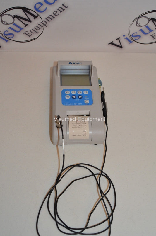 Refurbished Tomey SP-100 Handheld Pachymeter With Built-in Printer offered by Visumed Equipment