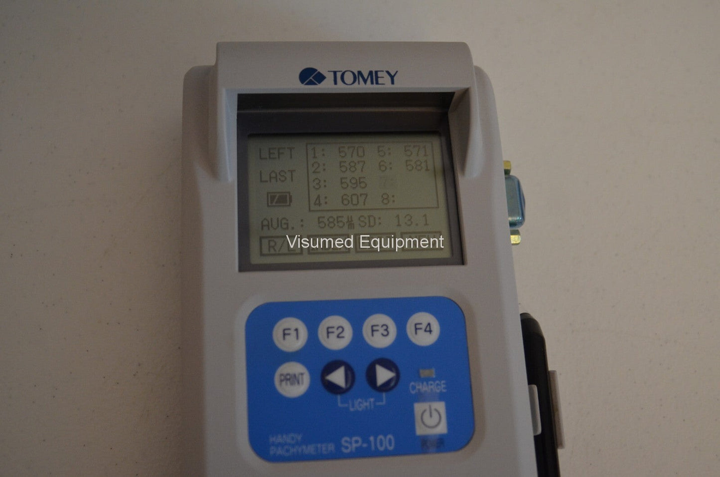 Refurbished Tomey SP-100 Handheld Pachymeter With Built-in Printer offered by Visumed Equipment
