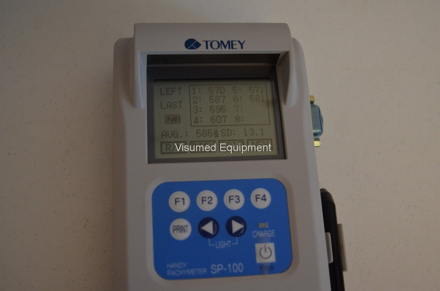 Refurbished Tomey SP-100 Handheld Pachymeter With Built-in Printer offered by Visumed Equipment