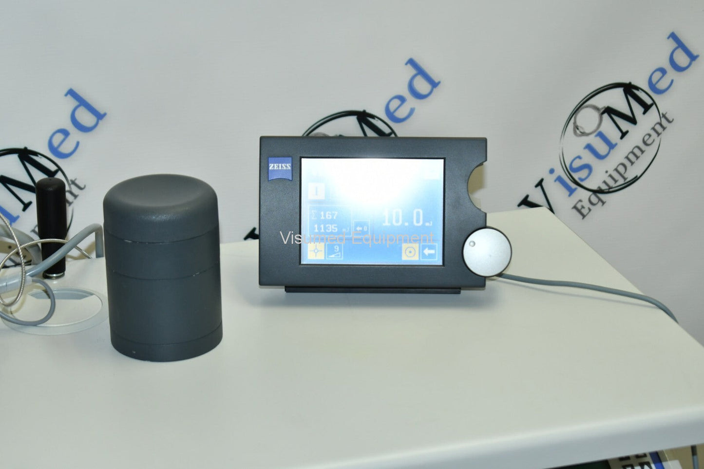 Refurbished Carl Zeiss 532s Argon and Nd-YAG laser VISULAS II Plus combo laser offered by Visumed Equipment