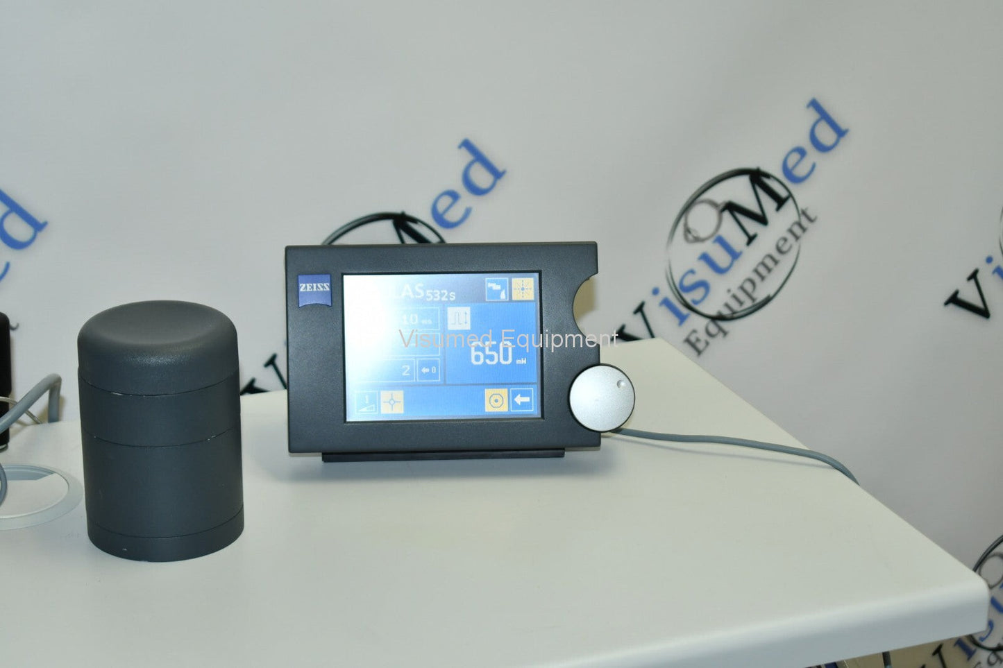 Refurbished Carl Zeiss 532s Argon and Nd-YAG laser VISULAS II Plus combo laser offered by Visumed Equipment