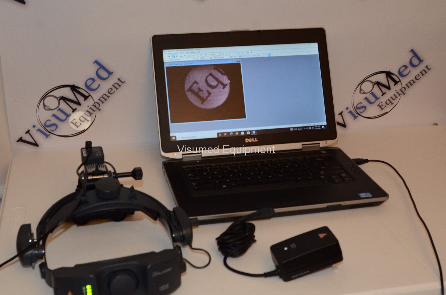 Refurbished HEINE OMEGA 500 LED ophthalmoscope with DV1 Digital Video fundus Camera offered by Visumed Equipment