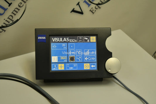 Refurbished Carl Zeiss Visulas 532s VITE (Pascal) with Slit Lamp and Laser offered by Visumed Equipment