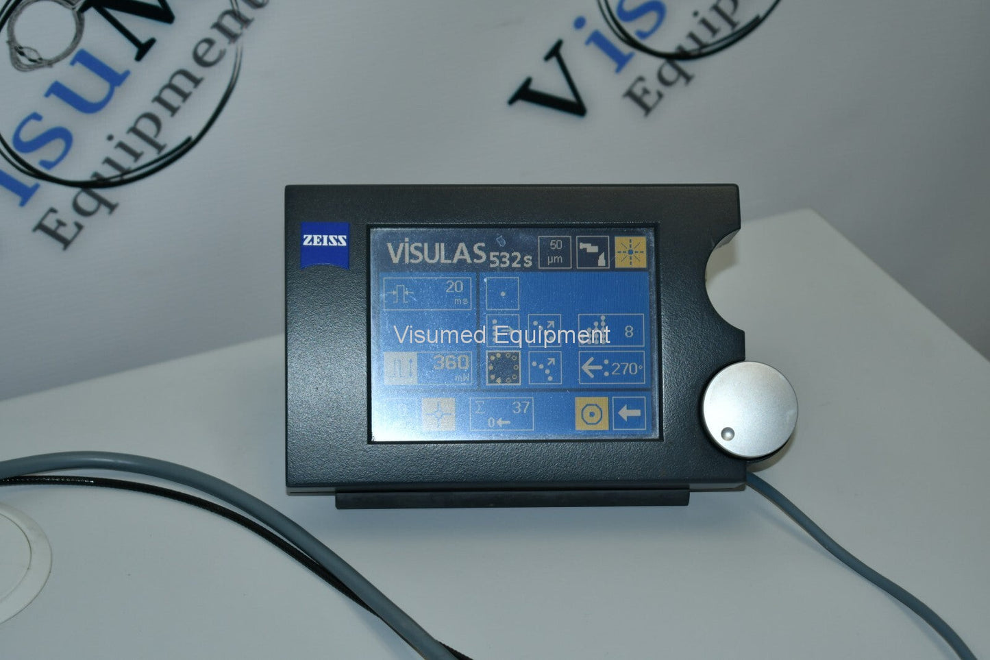 Refurbished Carl Zeiss Visulas 532s VITE (Pascal) with Slit Lamp and Laser offered by Visumed Equipment