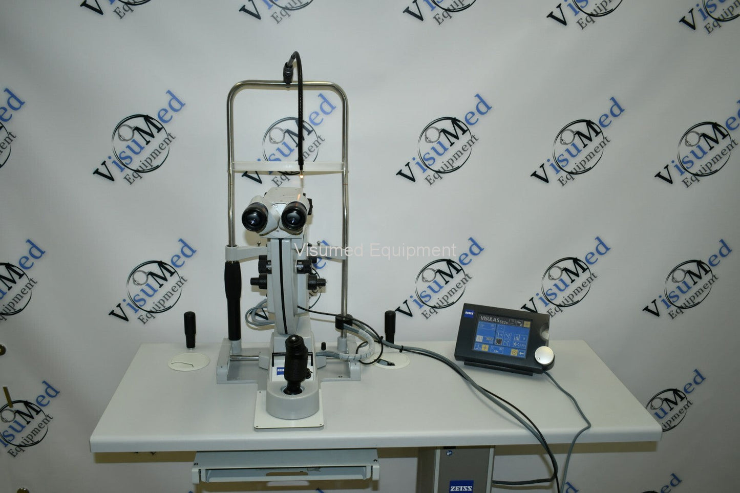 Refurbished Carl Zeiss Visulas 532s VITE (Pascal) with Slit Lamp and Laser offered by Visumed Equipment