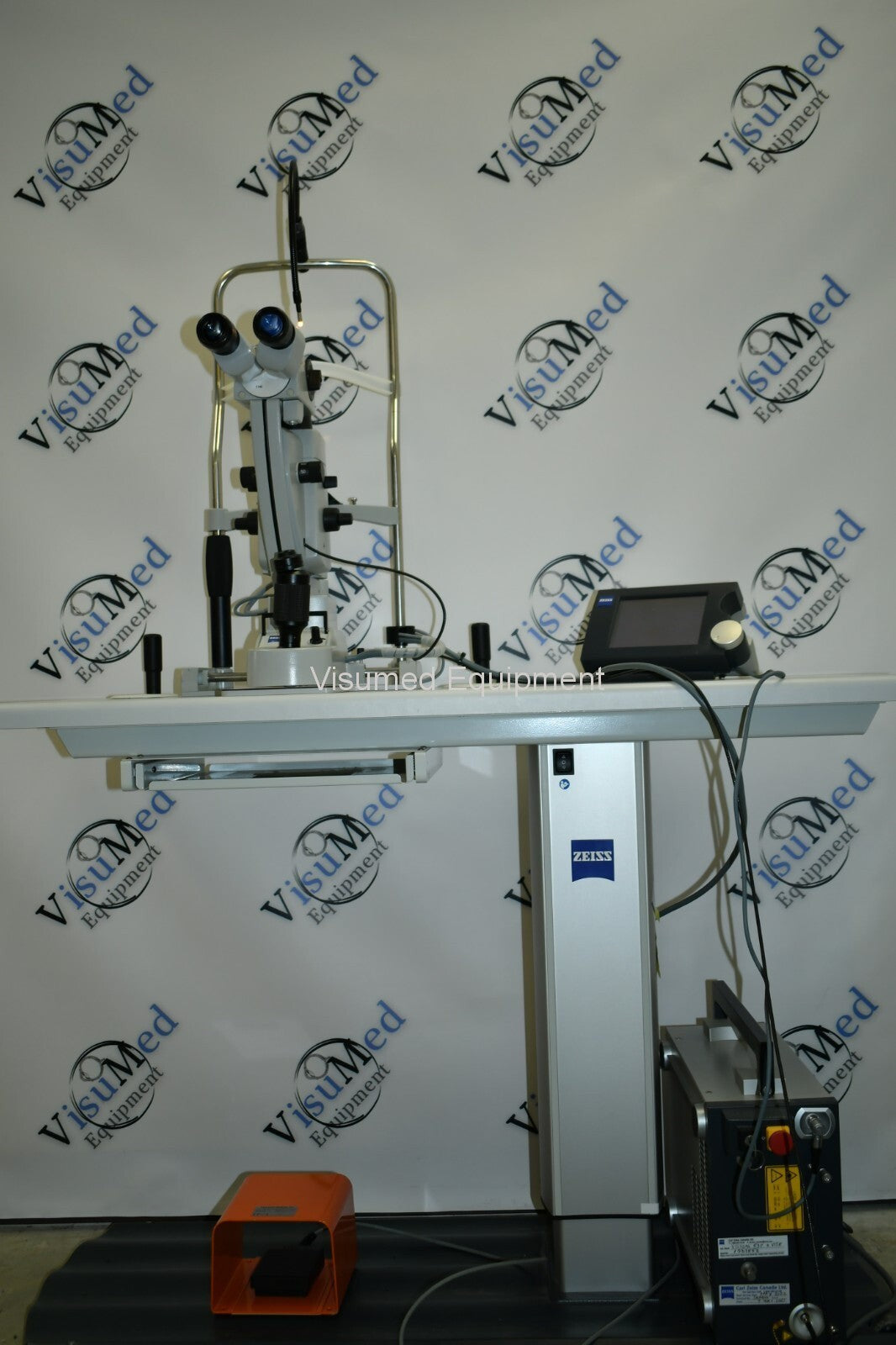 Refurbished Carl Zeiss Visulas 532s VITE (Pascal) with Slit Lamp and Laser offered by Visumed Equipment